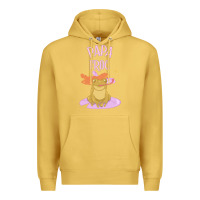 Antique Gold papa frog Premium Hoodie - linhVisuals