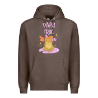 Coffee papa frog Premium Hoodie - linhVisuals