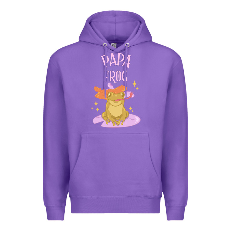 Papa Frog Premium Hoodie by linhVisuals | Teevron