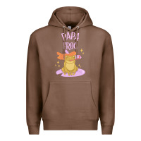 Chestnut papa frog Premium Hoodie - linhVisuals