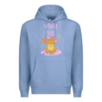 Colony Blue papa frog Premium Hoodie - linhVisuals