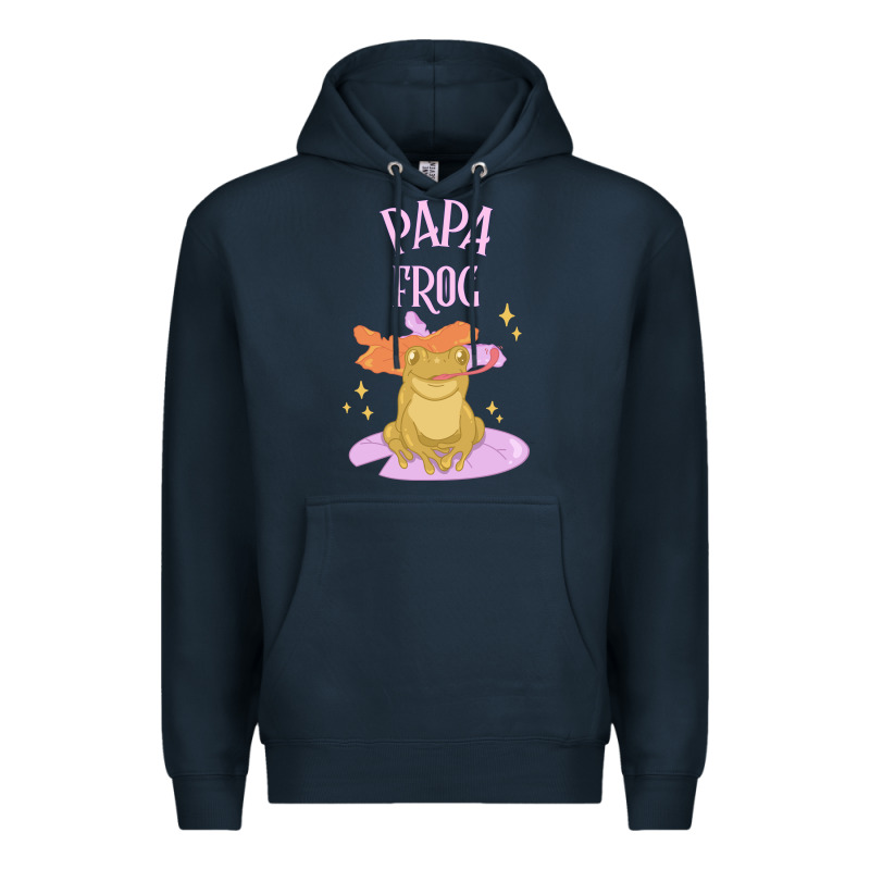 Papa Frog Premium Hoodie by linhVisuals | Teevron