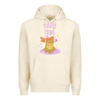 Tofu papa frog Premium Hoodie - linhVisuals