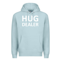 Blue Mist hug dealer Premium Hoodie - linhVisuals