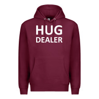 Burgundy hug dealer Premium Hoodie - linhVisuals