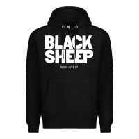 Black black sheep Premium Hoodie - linhVisuals