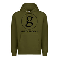 Army Green garth brooks Premium Hoodie - linhVisuals