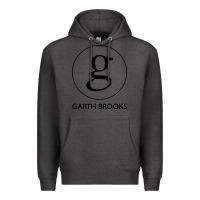 Charcoal Heather garth brooks Premium Hoodie - linhVisuals