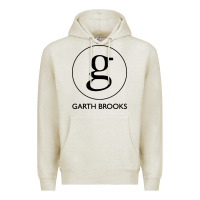 Oatmeal Heather garth brooks Premium Hoodie - linhVisuals