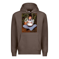 Coffee johnny cash eating cake in a bush Premium Hoodie - linhVisuals
