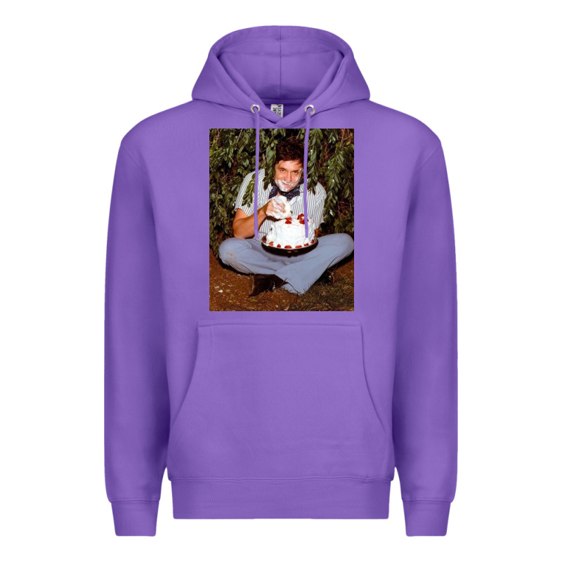 Johnny Cash Eating Cake In A Bush Premium Hoodie by linhVisuals | Teevron