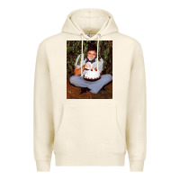 Tofu johnny cash eating cake in a bush Premium Hoodie - linhVisuals
