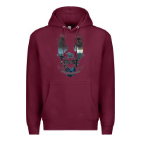 Burgundy unsc Premium Hoodie - linhVisuals
