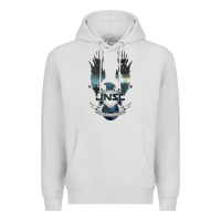 Dove Grey unsc Premium Hoodie - linhVisuals