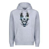 Heather Grey unsc Premium Hoodie - linhVisuals