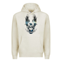 Oatmeal Heather unsc Premium Hoodie - linhVisuals