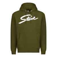 Army Green Stowe Premium Hoodie - linhVisuals