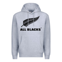 Heather Grey New Zealand Color Are Blacks Premium Hoodie - linhVisuals