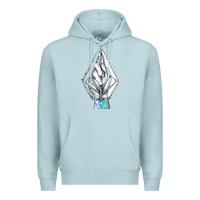 Blue Mist volcom Premium Hoodie - linhVisuals