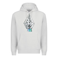 Dove Grey volcom Premium Hoodie - linhVisuals
