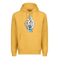 Mustard volcom Premium Hoodie - linhVisuals