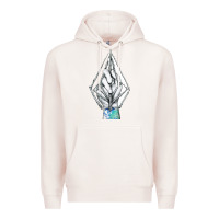 Pale Pink volcom Premium Hoodie - linhVisuals
