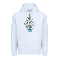 White volcom Premium Hoodie - linhVisuals
