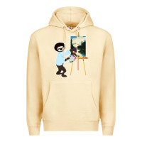 Pina Colada bob sloth Premium Hoodie - linhVisuals