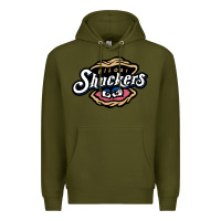 Army Green biloxi shuckers Premium Hoodie - linhVisuals