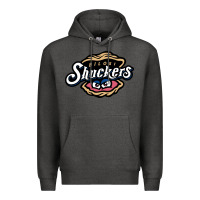 Charcoal Heather biloxi shuckers Premium Hoodie - linhVisuals