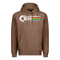Chestnut #commodore 64 Premium Hoodie - linhVisuals