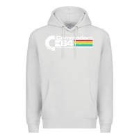 Dove Grey #commodore 64 Premium Hoodie - linhVisuals