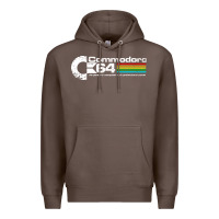 Coffee #commodore 64 Premium Hoodie - linhVisuals