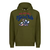 Army Green reading fightin phils Premium Hoodie - linhVisuals