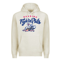 Oatmeal Heather reading fightin phils Premium Hoodie - linhVisuals