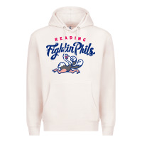 Pale Pink reading fightin phils Premium Hoodie - linhVisuals