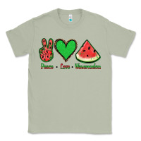 Matcha Peace Love Watermelon Classic Tee - Jasminsmagicworld