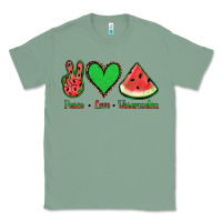 Sage Peace Love Watermelon Classic Tee - Jasminsmagicworld