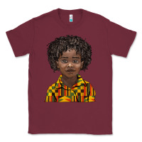 Burgundy black boy Classic Tee - BarkalooDesign
