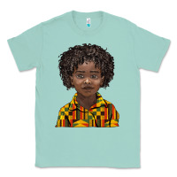 Seafoam black boy Classic Tee - BarkalooDesign