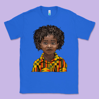 Black Boy Classic Tee Designed By Barkaloodesign