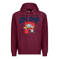 Burgundy sea dogs team Premium Hoodie - linhVisuals