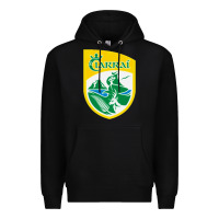 Black kerry  gaa Premium Hoodie - linhVisuals