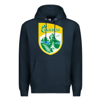 Navy kerry  gaa Premium Hoodie - linhVisuals