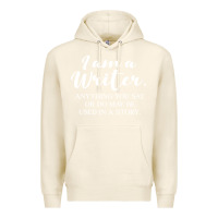 Tofu i am a writer Premium Hoodie - linhVisuals