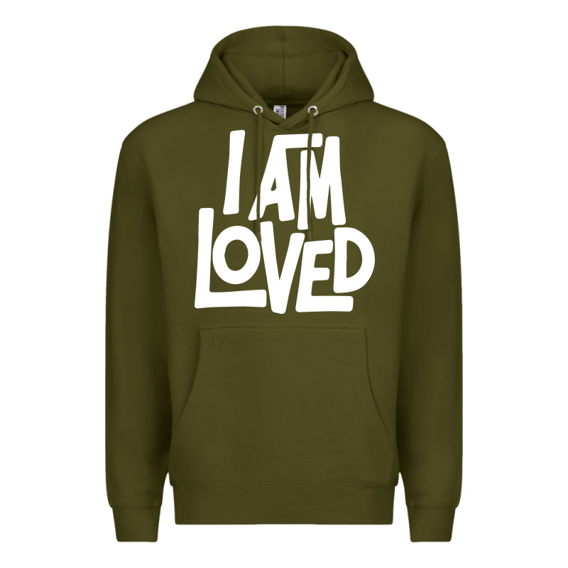 I Am Loved Premium Hoodie by linhVisuals | Teevron
