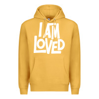 Mustard i am loved Premium Hoodie - linhVisuals
