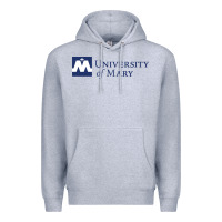 Heather Grey University of Mary, Apparel Premium Hoodie - linhVisuals