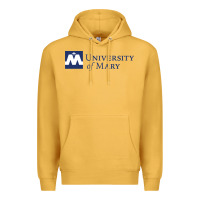 Mustard University of Mary, Apparel Premium Hoodie - linhVisuals