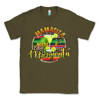 Army Green Mamacita needs a margarita Mother's Day Classic Tee - FaDigitalArtStudio